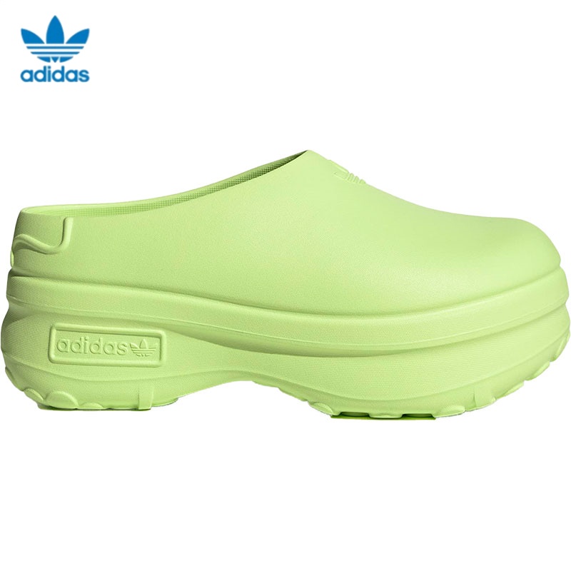 【พร้อมส่ง】ของแท้ Adidas AdiFOM Stan Smith Mule รองเท้าแตะ พื้นหนา 100% สําหรับผู้หญิง IE7050