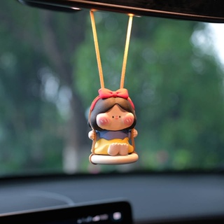 To Swing Snowyprincess Automobile Hanging Ornament Car Interior Hanging Accessories High-End Internet Celebrity Car Aromatherapy Rearview Mirror Hangings Decoration N7qP