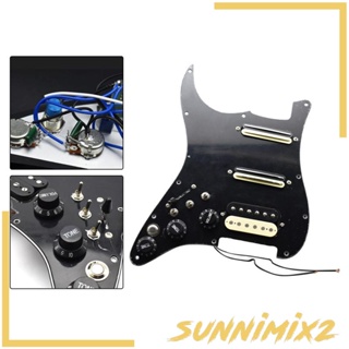 [Sunnimix2] ปิ๊กการ์ดกีตาร์ไฟฟ้า ซ้าย แบบเปลี่ยน อุปกรณ์เสริม สําหรับกีตาร์ไฟฟ้า