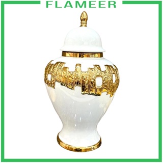 [Flameer] โหลเซรามิค เคลือบขิง สไตล์โมเดิร์น สําหรับตกแต่งบ้าน ห้องนอน