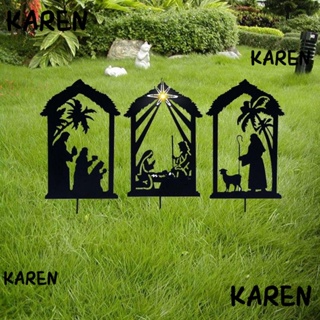 Karen เสาโลหะ ทรงสี่เหลี่ยมผืนผ้า สําหรับตกแต่งบ้าน