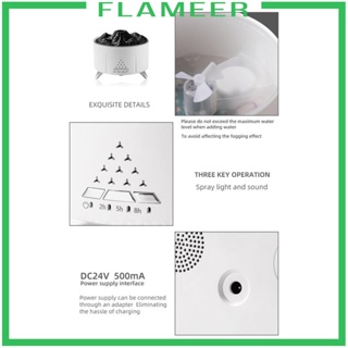 [Flameer] เครื่องฟอกอากาศ กระจายน้ํามันหอมระเหย เสียงรบกวนต่ํา สําหรับห้องนั่งเล่น ห้องนอน