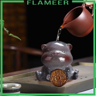 [Flameer] ประติมากรรมชา รูปแมวน่ารัก สําหรับตกแต่งบ้าน ห้องชา