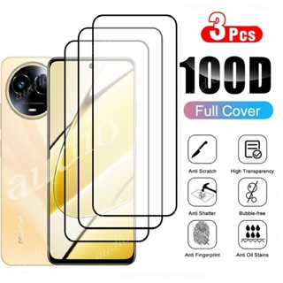 ฟิล์มกระจกนิรภัยกันรอยหน้าจอ HD กันรอยขีดข่วน สําหรับ Realme 11 5G 4G NFC 2023 Realme 11NFC Realme11 5G 4G 9H 3 ชิ้น