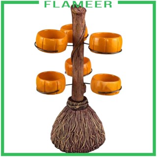 [Flameer] ชามใส่อาหาร รูปฟักทอง สําหรับปาร์ตี้ฮาโลวีน