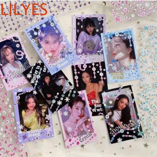 Lilyescub สติกเกอร์เลเซอร์ ลาย BlingBling Idol สําหรับติดตกแต่งสมุด คอมพิวเตอร์ โทรศัพท์มือถือ DIY