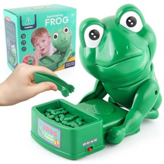 New Exotic Spoof Pressure Reduction Toy Stealing Bones Biting Hands Frog Party Trick Frog Bite Finger Toy