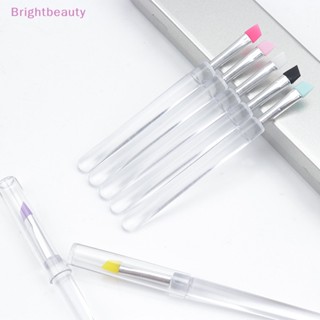 Brightbeauty แปรงซิลิโคนใส สําหรับต่อขนตา