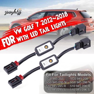 โมดูลไฟเลี้ยวไดนามิก LED 2 ชิ้น สําหรับ Golf 7