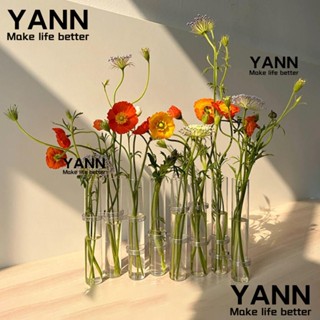 Yann1 แจกันดอกไม้ แบบบานพับ สร้างสรรค์ สําหรับตกแต่งบ้าน สวน