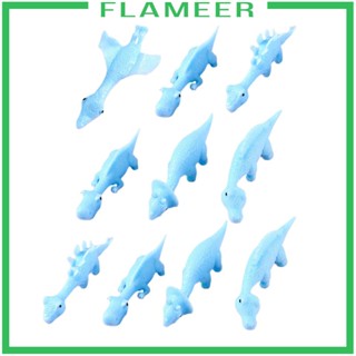 [Flameer] ของเล่นไดโนเสาร์บินนิ้ว สําหรับเด็กอายุ 3 ปีขึ้นไป 10 ชิ้น