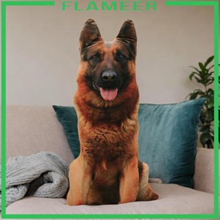 [Flameer] หมอนตุ๊กตาสุนัข 3D แบบนิ่ม สําหรับตกแต่งบ้าน ออฟฟิศ โซฟา