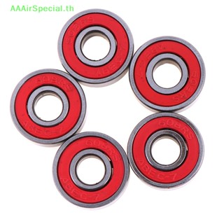 Aaairspecial ตลับลูกปืนซีลสเก็ตบอร์ด ABEC-7 608RS 8x22x7 มม. สีแดง 5 ชิ้น