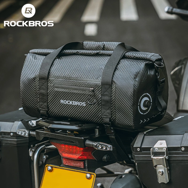 ROCKBROS กระเป๋าท้ายเบาะมอเตอร์ไซค์ กันน้ำ 20-60 ลิตร