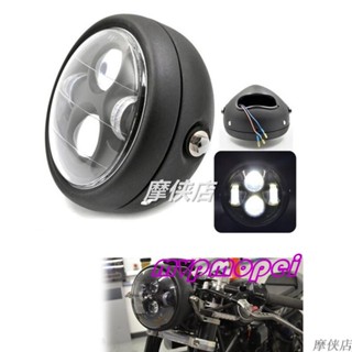 ลดราคา!ไฟหน้ารถจักรยานยนต์ LED GN125 สไตล์เรโทร สําหรับ Harley Harley Cg125