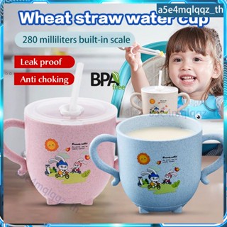 ถ้วยนมเด็กน่ารัก Baby Sippy Cup มือจับถ้วยดื่มการเรียนรู้