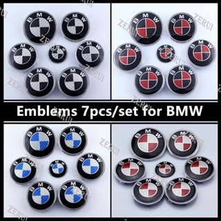 Zr ฝาครอบดุมล้อหน้า หลัง คาร์บอนไฟเบอร์ 45 มม. 68 มม. 74 มม. 82 มม. สําหรับ BMW E30 E36 E46 E39 E60 E90 E92 X3 X5 X6 7 ชิ้น ต่อชุด