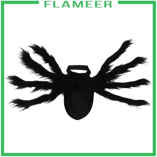 [Flameer] เครื่องแต่งกายสัตว์เลี้ยง สุนัข แมว สีดํา สําหรับปาร์ตี้ฮาโลวีน วันหยุด