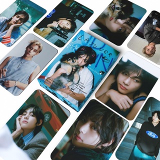 พร้อมส่ง โปสการ์ด อัลบั้มรูป Kim Tae Hyung Laser Hologram Lomo Cards BT-S Bangtan Boys Kpop 2023 55 ชิ้น ต่อกล่อง