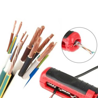 Electrical Cable Stripping Tool Portable Multi function Cable Wire Stripper Coax