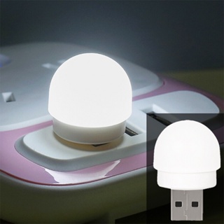 โคมไฟ LED รูปเห็ด ขนาดเล็ก ถนอมสายตา ชาร์จ USB สําหรับอ่านหนังสือ