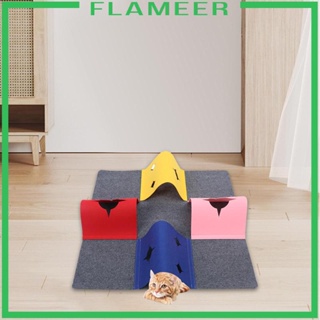 [Flameer] เต็นท์อุโมงค์ พับได้ แบบพกพา สําหรับสัตว์เลี้ยง แมว เดินเล่นในร่ม