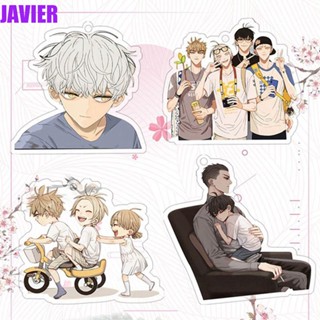 Javier พวงกุญแจอะคริลิค ลายการ์ตูนอนิเมะ 19 วัน 19 วัน อุปกรณ์เสริม สําหรับตกแต่งภายในรถยนต์