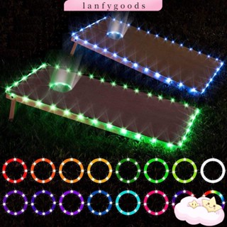 Lanfy ชุดบอร์ดไฟ Led กันน้ํา กันกระแทก เปลี่ยนสีได้ 16 สี ทนทาน สําหรับของขวัญ