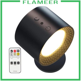 [Flameer] โคมไฟติดผนัง หมุนได้ 360 องศา 3 สี สไตล์โมเดิร์น สําหรับห้องน้ํา ห้องรับประทานอาหาร สํานักงาน โรงแรม