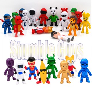 ตุ๊กตาฟิกเกอร์ Game Stumble Guys ของเล่น สําหรับตกแต่งบ้าน เก็บสะสม