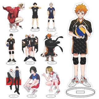 โมเดลฟิกเกอร์อะคริลิคตั้งโต๊ะ รูปอนิเมะ Haikyuu สําหรับตกแต่งบ้าน