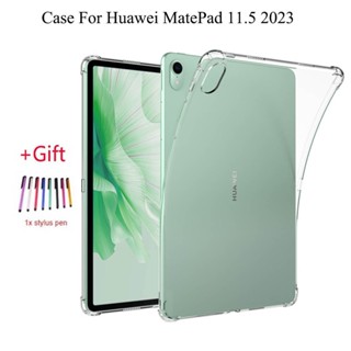 เคสแท็บเล็ต TPU แบบใส กันกระแทก สําหรับ Huawei MatePad 11.5 นิ้ว Huawei MatePad Air 11.5 2023