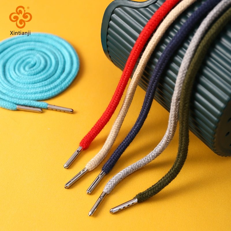 140 ซม.Sweatpants Drawstring กางเกงกีฬาเชือกทอเข็มขัดสายคล้องคอ Hoodies อุปกรณ์เสริม DIY เครื่องแต่งกายเย็บ Band อุปกรณ์ TJ7625