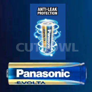 ถ่านอีโวลต้า พรีเมี่ยมอัลคาไลน์ 2A 3A 9V ล็อตใหม่ AA AAA LR03EG LR6EG Panasonic EVOLTA battery