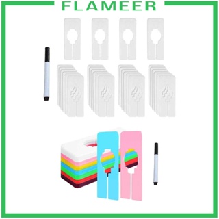 [Flameer] ไม้แขวนเสื้อ แบ่งลิ้นชัก แบ่งขนาดเสื้อผ้า สําหรับผู้ใหญ่ 28 ชิ้น