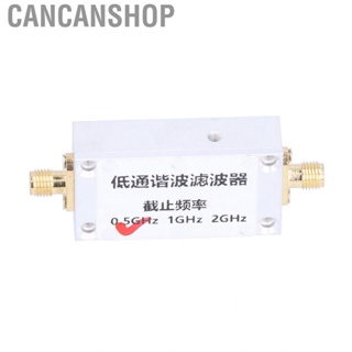 Cancanshop Harmonic Filter Low Pass CNC Aluminum Alloy  SMA 50 ADF4351 For