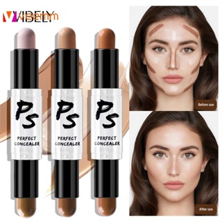 Vibely Double-head Repairer Stereo Shaping Natural Traceless Double-สี Repairer High-gloss Brightening เครื่องสำอาง veemm