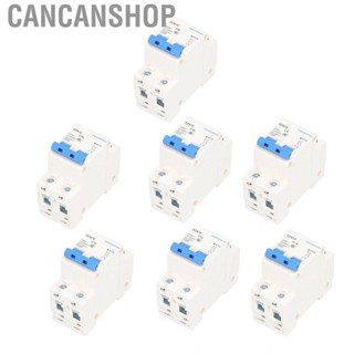 Cancanshop Miniature Circuit Breaker  Rapid Tripping Modular Structure Low Voltage Breakers DIN Rail Mount for Solar Panel Grid Systems