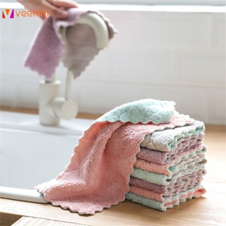 T Monochrome Print Double-Sided Strong Water-absorbing Cloth veemm
