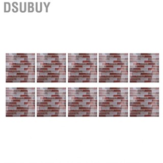 Dsubuy 10pcs Tile  Comfortable Touch Bright Gloss DIY Making Attractive Deco US