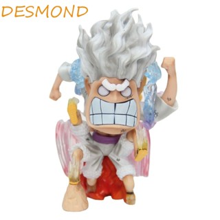 Desmond ฟิกเกอร์ PVC รูปปั้นการ์ตูนอนิเมะ Nika Luffy Gear 5 Sun God Nika Luffy Nika ขนาด 13 ซม. ของขวัญวันเกิด ของเล่นสําหรับเด็ก