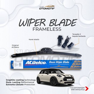 ที่ปัดน้ําฝน ขนาดเล็ก S3 ประตู 2019 18-19 Acdelco Beam Frameless