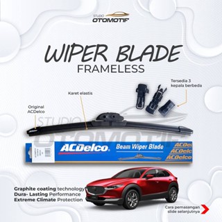 ที่ปัดน้ําฝน ไร้กรอบ สําหรับ Mazda Cx30 Cx30 26-16 Acdelco Beam