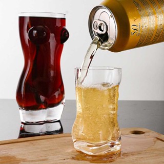 Unique Sexy Female Torso Body Shaped Beer Pint Wine Glass Shaped Christmas Gifts