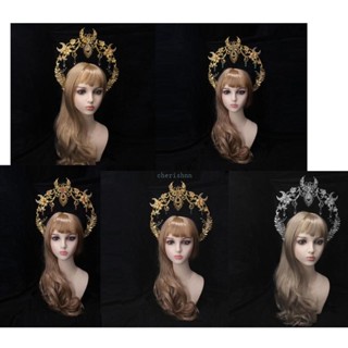 Ch*【พร้อมส่ง】มงกุฎรัดผม พร็อพถ่ายรูป DIY