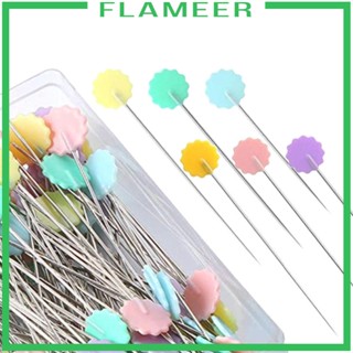 [Flameer] ชุดอุปกรณ์เข็มหมุด สําหรับใช้ในการเย็บผ้า งานฝีมือ 100 ชิ้น