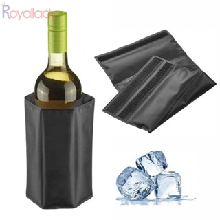 #ROYALLADY#Bottles ปลอกแขน สีดํา สําหรับทําบาร์บีคิว เบียร์ แชมเปญเจล