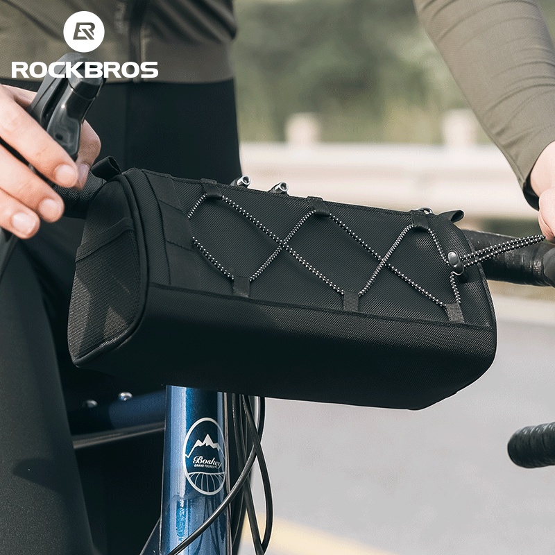 [Fulfilled by Shopee]ROCKBROS กระเป๋าสะท้อนแสง ความจุขนาดใหญ่ 1.5 ลิตร แบบพกพา อุปกรณ์เสริม สําหรับจักรยาน