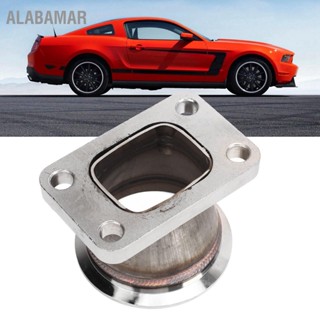 ALABAMAR 3in V Band FLANGE ADAPTER สแตนเลสสตีลกันสนิม Smooth Flow ความแข็งแรงสูงอุปกรณ์เสริม Fit สำหรับ T3 Turbo