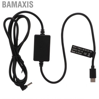 Bamaxis USB C To DC Wire Type C USB Wire 3.0x1.1mm Plastic Adjustable Voltage With Indicator Light for